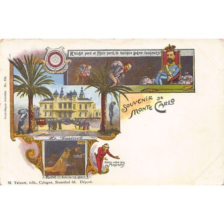 Rare collectable postcards of Monaco. Vintage Postcards of Monaco