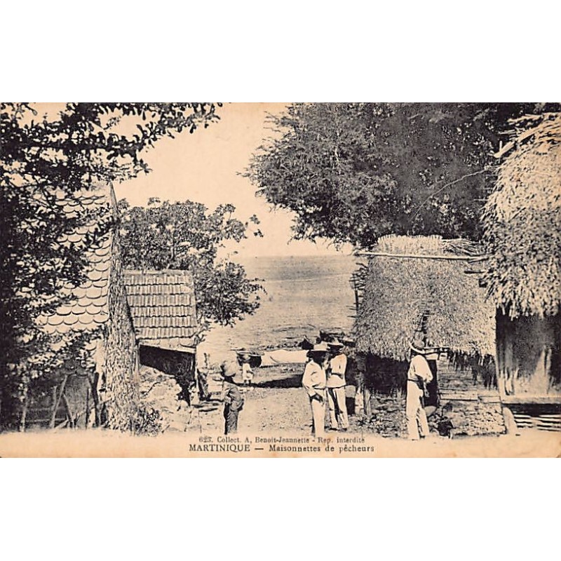 Rare collectable postcards of Martinique. Vintage Postcards of Martinique