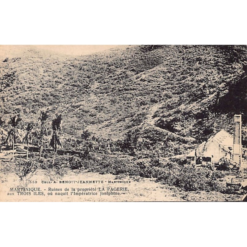 Rare collectable postcards of Martinique. Vintage Postcards of Martinique