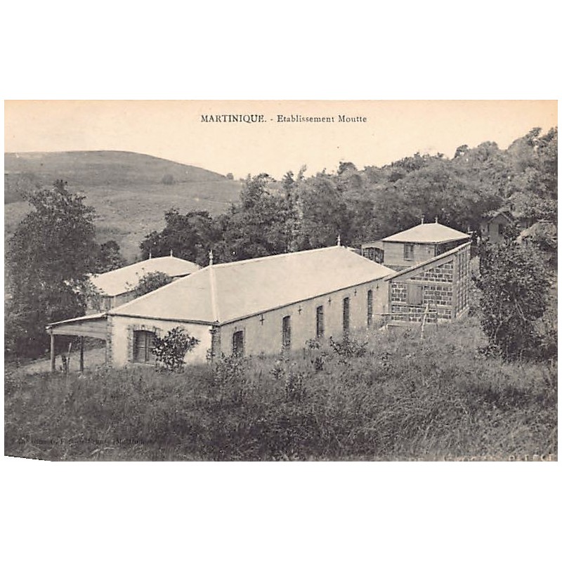 Rare collectable postcards of Martinique. Vintage Postcards of Martinique