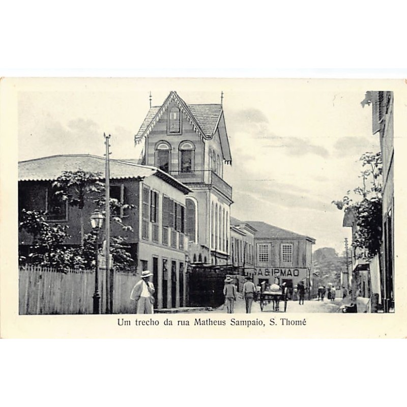 Rare collectable postcards of Sao Tome & Principe. Vintage Postcards of Sao Tome & Principe