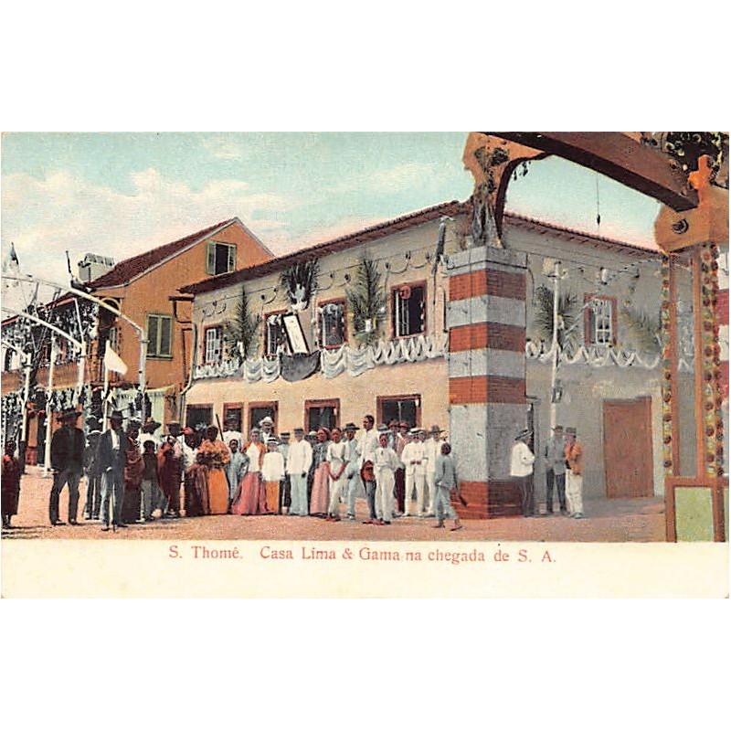 Rare collectable postcards of Sao Tome & Principe. Vintage Postcards of Sao Tome & Principe