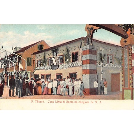 Rare collectable postcards of Sao Tome & Principe. Vintage Postcards of Sao Tome & Principe