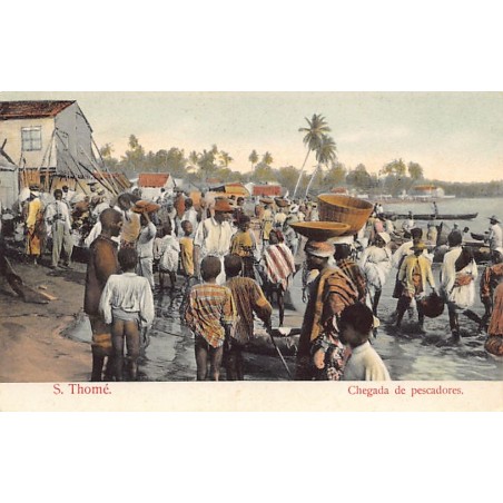 Rare collectable postcards of Sao Tome & Principe. Vintage Postcards of Sao Tome & Principe