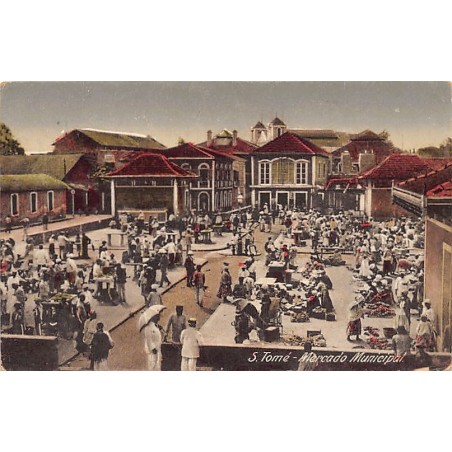 Rare collectable postcards of Sao Tome & Principe. Vintage Postcards of Sao Tome & Principe