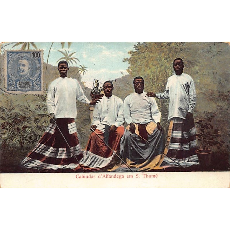 Rare collectable postcards of Sao Tome & Principe. Vintage Postcards of Sao Tome & Principe
