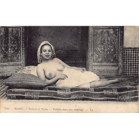 Rare collectable postcards of ETHNIC NUDE. Vintage Postcards of ETHNIC NUDE