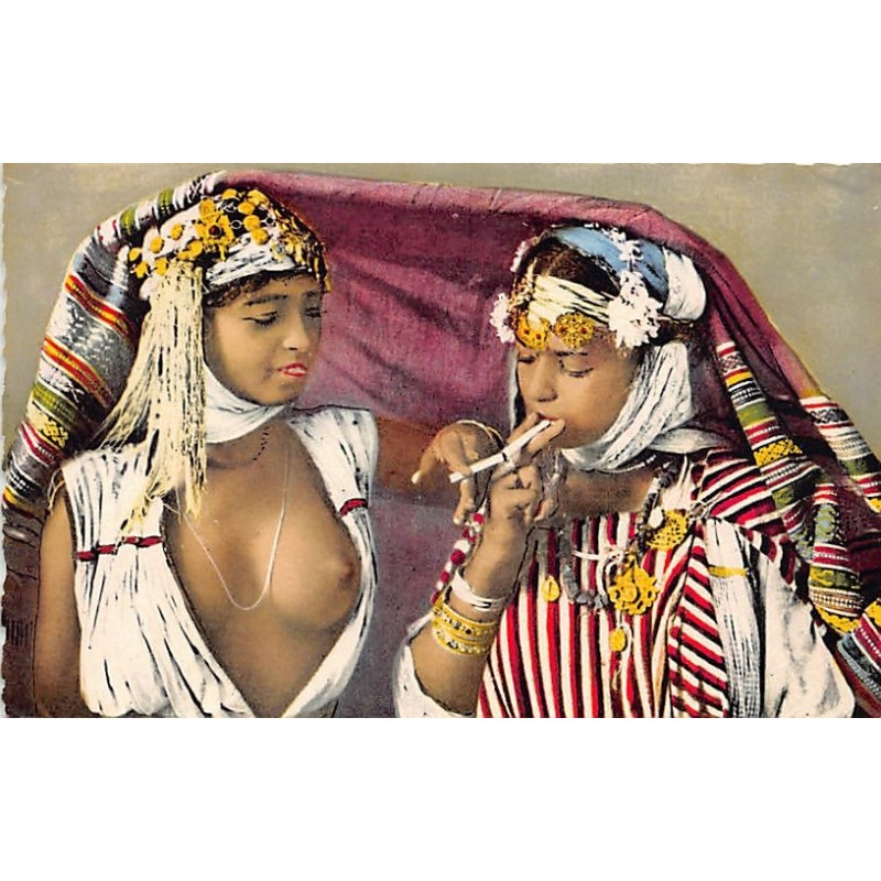 Rare collectable postcards of ETHNIC NUDE. Vintage Postcards of ETHNIC NUDE