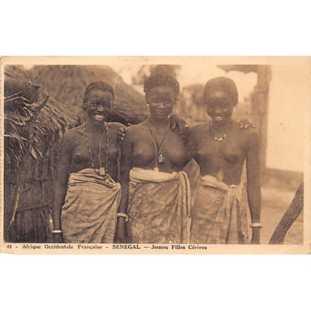 Rare collectable postcards of ETHNIC NUDE. Vintage Postcards of ETHNIC NUDE