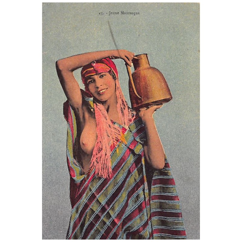 Rare collectable postcards of ETHNIC NUDE. Vintage Postcards of ETHNIC NUDE