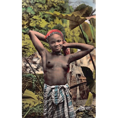 Rare collectable postcards of ETHNIC NUDE. Vintage Postcards of ETHNIC NUDE