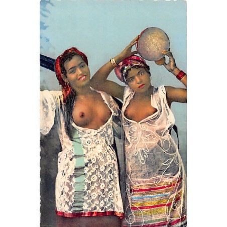 Rare collectable postcards of ETHNIC NUDE. Vintage Postcards of ETHNIC NUDE