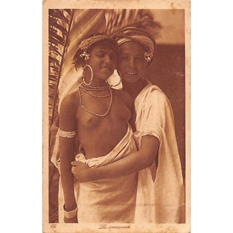 Rare collectable postcards of ETHNIC NUDE. Vintage Postcards of ETHNIC NUDE
