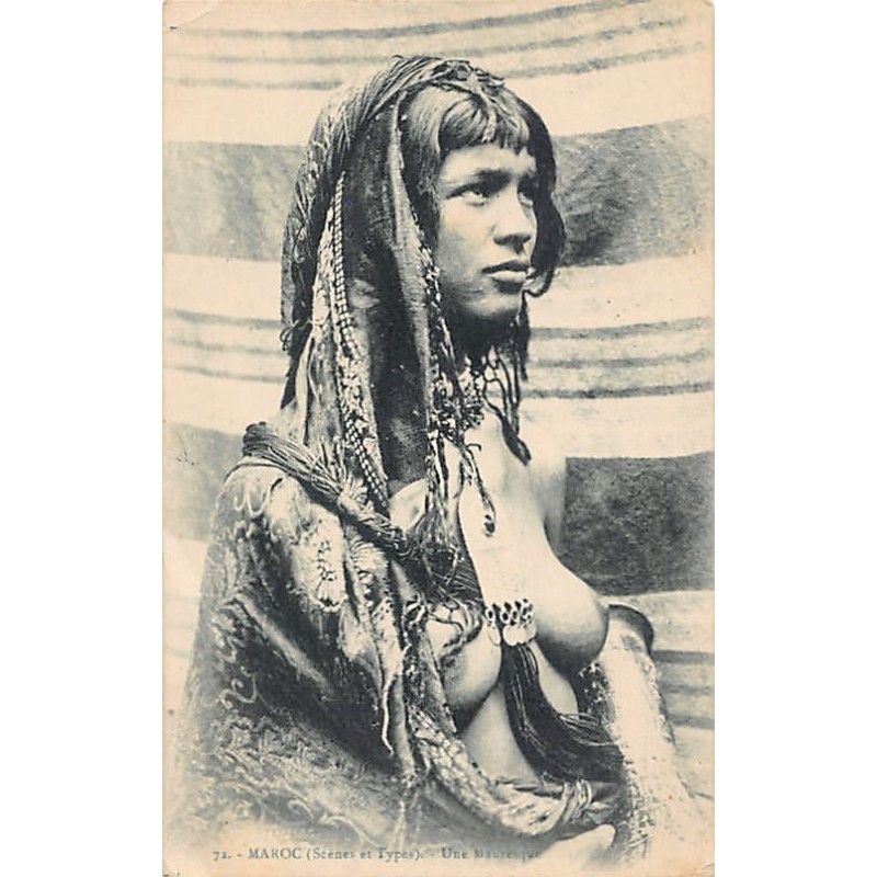 Rare collectable postcards of ETHNIC NUDE. Vintage Postcards of ETHNIC NUDE