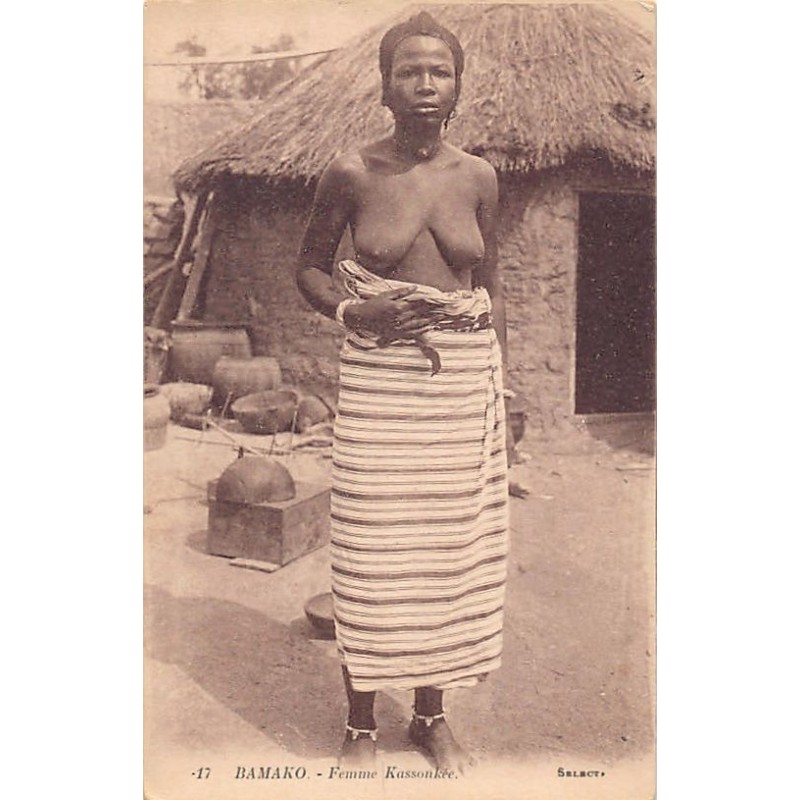 Rare collectable postcards of ETHNIC NUDE. Vintage Postcards of ETHNIC NUDE