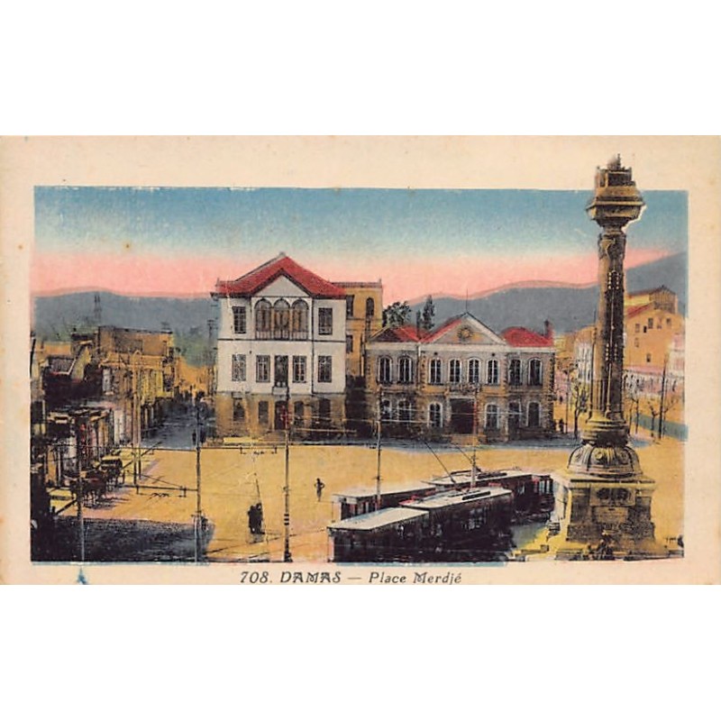 Rare collectable postcards of Syria. Vintage Postcards of Syria