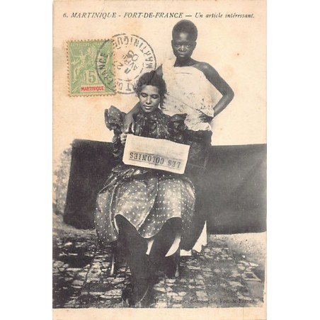 Rare collectable postcards of Martinique. Vintage Postcards of Martinique