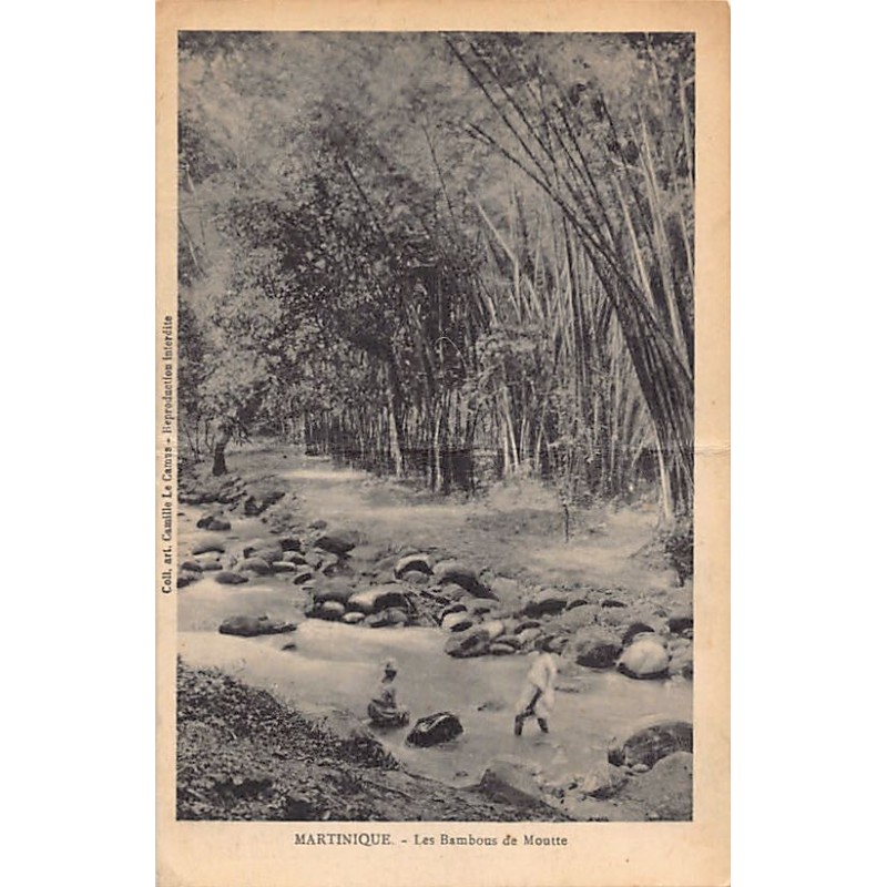 Rare collectable postcards of Martinique. Vintage Postcards of Martinique