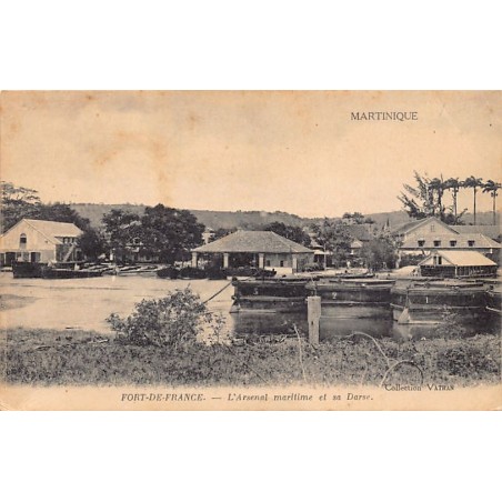 Rare collectable postcards of Martinique. Vintage Postcards of Martinique