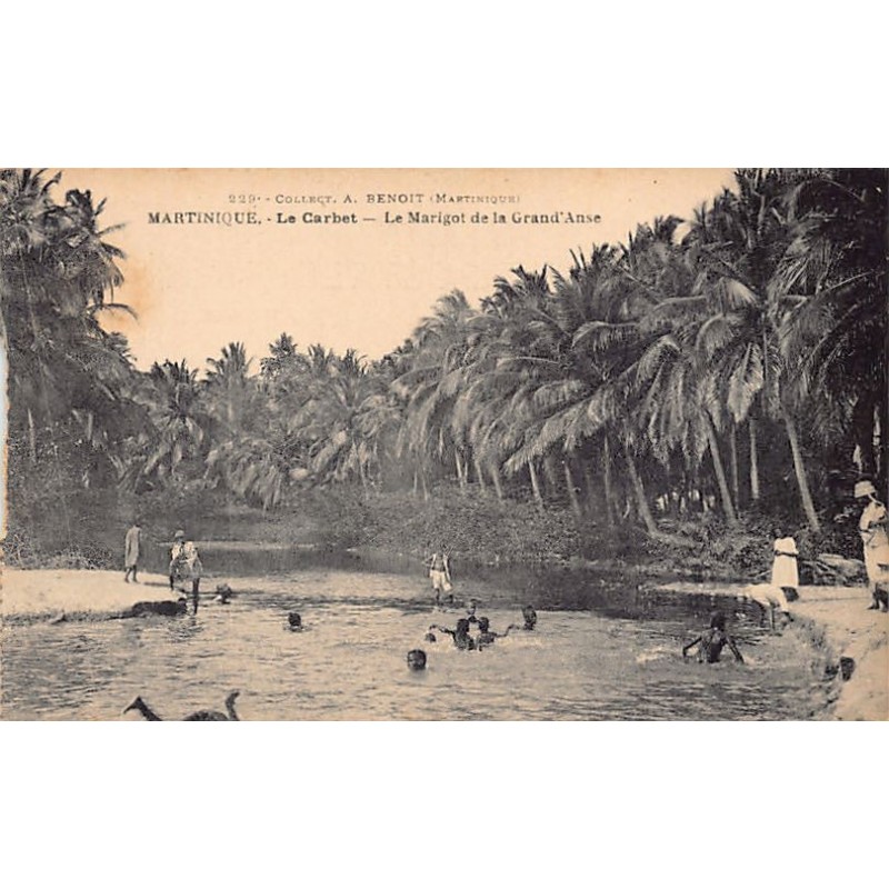 Rare collectable postcards of Martinique. Vintage Postcards of Martinique