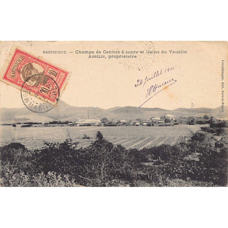 Rare collectable postcards of Martinique. Vintage Postcards of Martinique