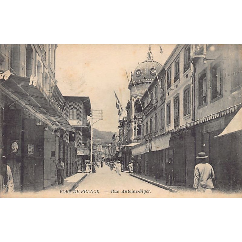 Rare collectable postcards of Martinique. Vintage Postcards of Martinique