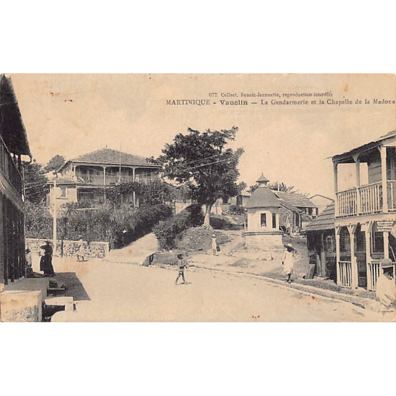 Rare collectable postcards of Martinique. Vintage Postcards of Martinique