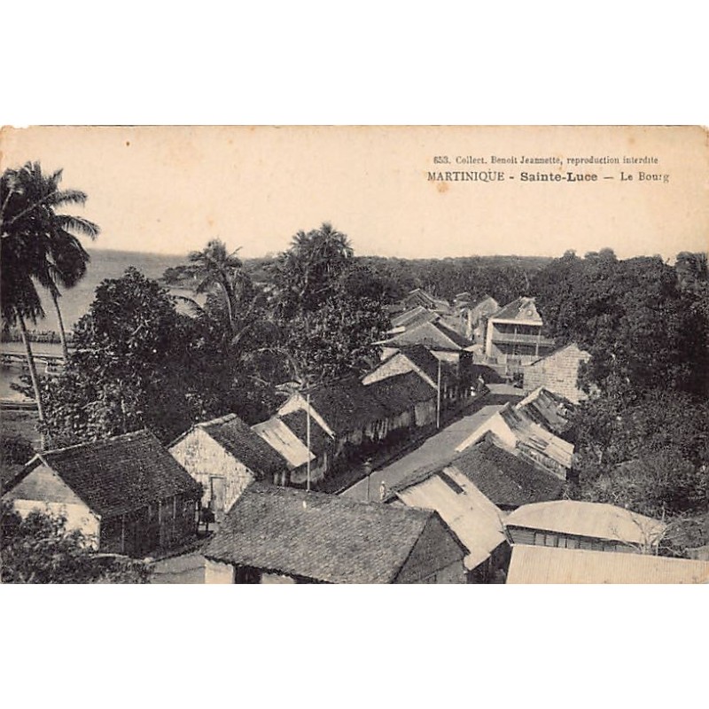 Rare collectable postcards of Martinique. Vintage Postcards of Martinique