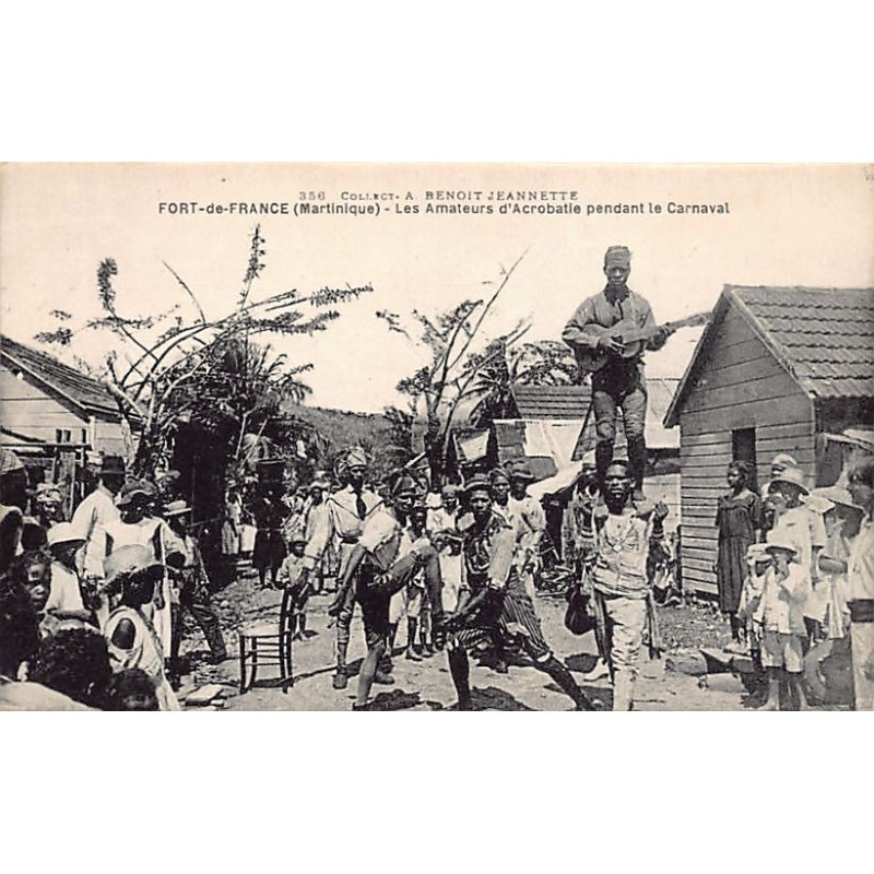 Rare collectable postcards of Martinique. Vintage Postcards of Martinique