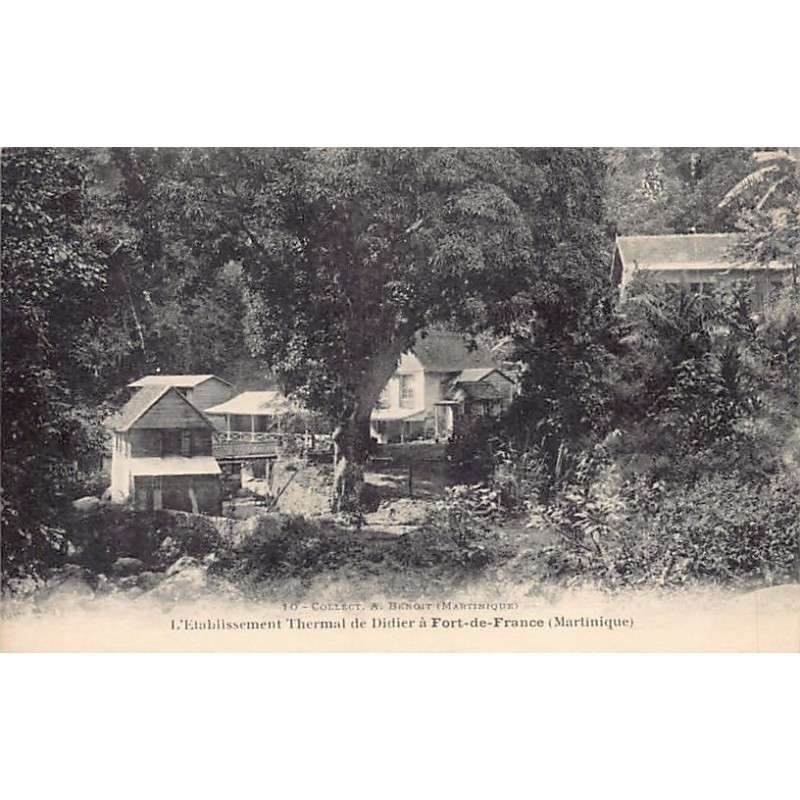 Rare collectable postcards of Martinique. Vintage Postcards of Martinique