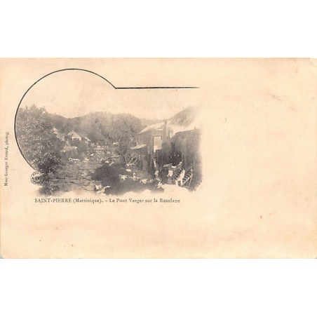 Rare collectable postcards of Martinique. Vintage Postcards of Martinique