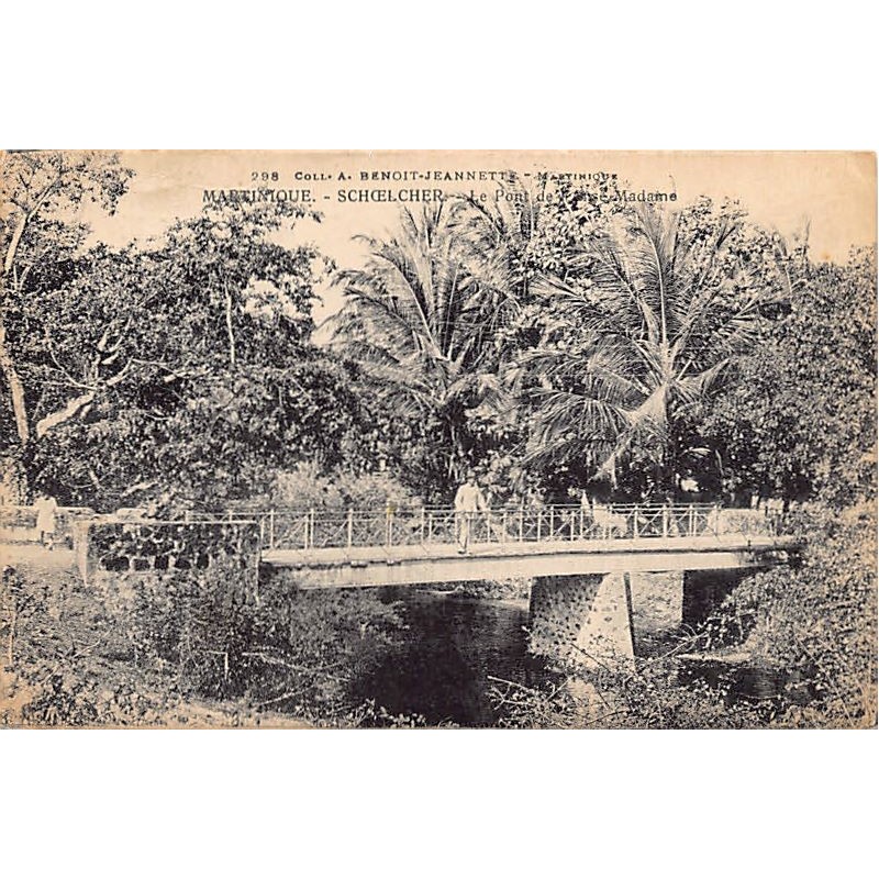 Rare collectable postcards of Martinique. Vintage Postcards of Martinique