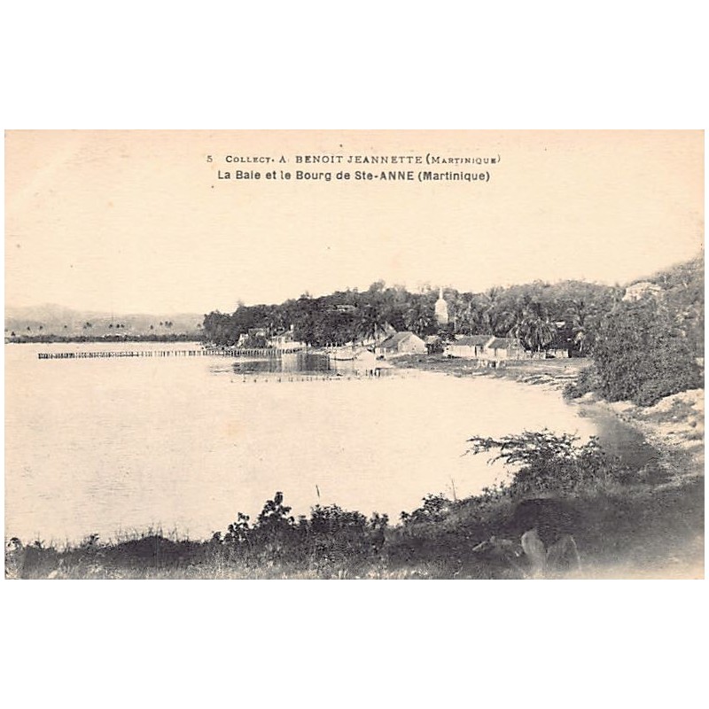 Rare collectable postcards of Martinique. Vintage Postcards of Martinique