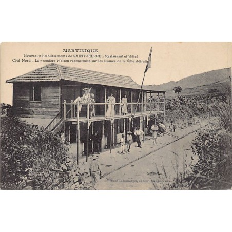 Rare collectable postcards of Martinique. Vintage Postcards of Martinique