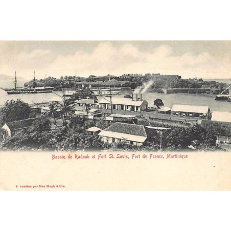 Rare collectable postcards of Martinique. Vintage Postcards of Martinique