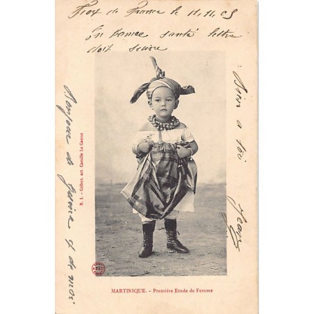 Rare collectable postcards of Martinique. Vintage Postcards of Martinique