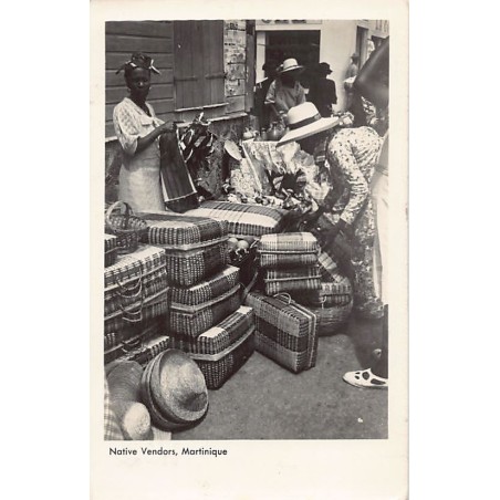 Rare collectable postcards of Martinique. Vintage Postcards of Martinique