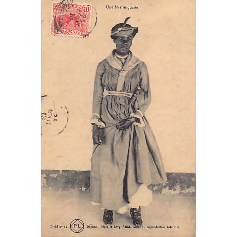 Rare collectable postcards of Martinique. Vintage Postcards of Martinique