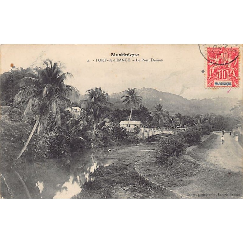 Rare collectable postcards of Martinique. Vintage Postcards of Martinique