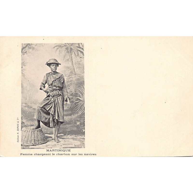 Rare collectable postcards of Martinique. Vintage Postcards of Martinique