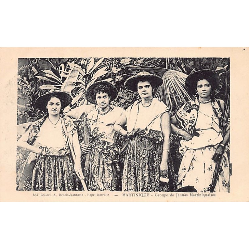 Rare collectable postcards of Martinique. Vintage Postcards of Martinique