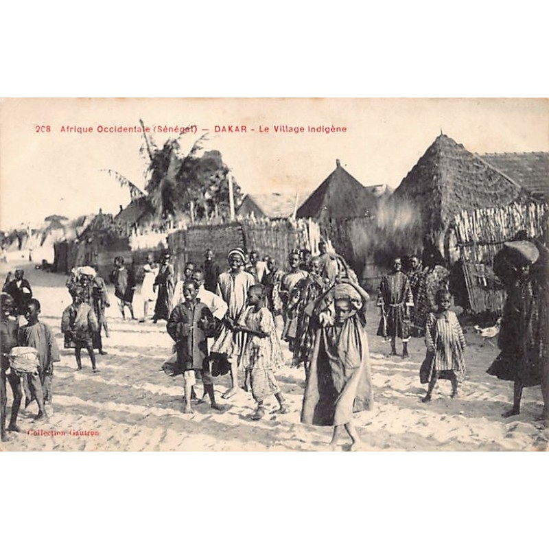 Rare collectable postcards of Senegal. Vintage Postcards of Senegal