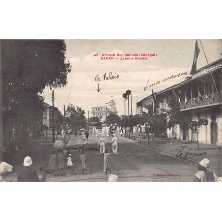 Rare collectable postcards of Senegal. Vintage Postcards of Senegal