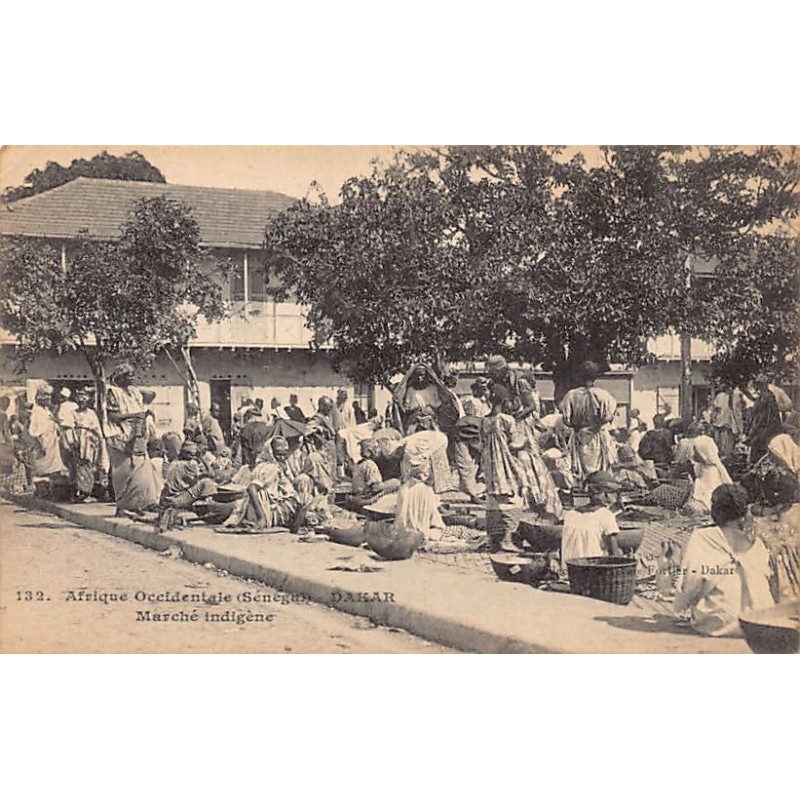 Rare collectable postcards of Senegal. Vintage Postcards of Senegal