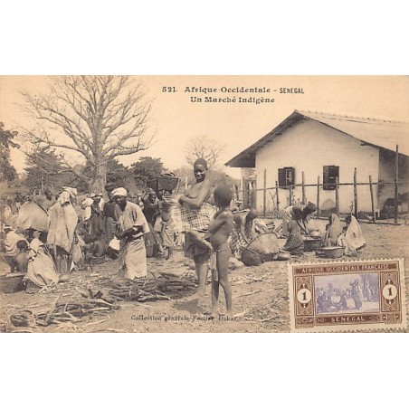 Rare collectable postcards of Senegal. Vintage Postcards of Senegal