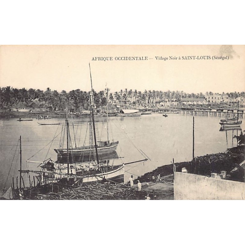 Rare collectable postcards of Senegal. Vintage Postcards of Senegal