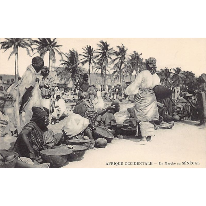 Rare collectable postcards of Senegal. Vintage Postcards of Senegal
