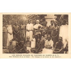 Rare collectable postcards of Gabon. Vintage Postcards of Gabon