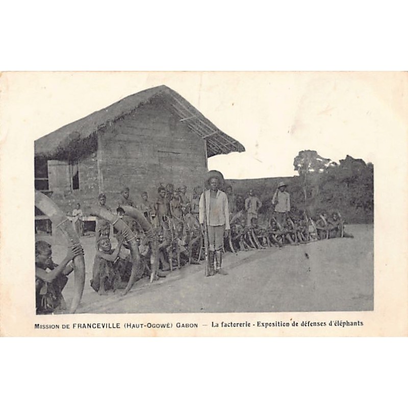 Rare collectable postcards of Gabon. Vintage Postcards of Gabon