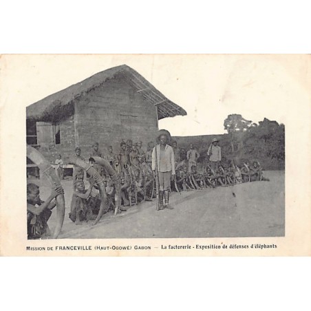 Rare collectable postcards of Gabon. Vintage Postcards of Gabon